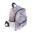 thumbnail image 2 of FORMRS Kids School Backpack with Front Zippered Pocket 12" Student Travel Daypack, Purple Marble Pattern, 2 of 6