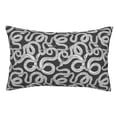 thumbnail image 1 of Fotbe Snake Funda de Almohada Decorativa Estilo Occidental, Lujo en Algodón, Fundas para Almohadas King, Cojín Estampado para Decoración del Hogar-14"x20", 1 of 6