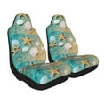 thumbnail image 2 of Sikiie Starfish And Seashell Car Seat Covers 2PCs Front Car Seat Covers Universal fit for Most Cars SUVs and Trucks-2 PCS, 2 of 9