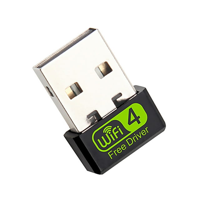 yeacher Compact USB WiFi Adapter for PC & Laptop, Plug & Play, 2.4GHz Wireless Network Receiver, Supports Windows XP to Win10, USB 2.0 Interface