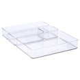thumbnail image 3 of Pen+Gear Clear Drawer Organizers, Clear, 4 Pieces, 3 of 9