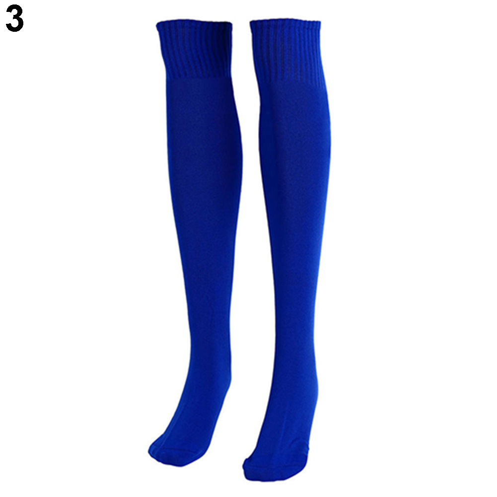 Grofry Women Football Socks,Unisex Football Plain Long Sock Sport Knee