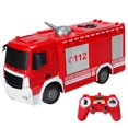 thumbnail image 4 of 1:26 juguete de coche de ingeniería de motor de con pilas a control remoto para niños Sunnimix Mini juguete de bomberos para niños, 4 of 8
