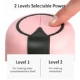 thumbnail image 4 of Yeacher Household Electric Ice Crusher Mini Ice Shaving Machine 0.3L Capacity 2-Level Power Built-in Battery, 4 of 8