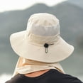 thumbnail image 4 of UV Protection Wide Brim Sun Hat with Neck Flap for Outdoor Activities, 4 of 22