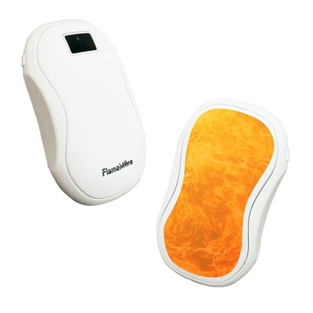 FlameMore 1 Pack Hand Warmers Rechargeable 6000mAh AI Smart Chips Hand Warmers Long Lasting Portable Heater for Christmas Xmas Golf Hunting Gear Camping Accessories