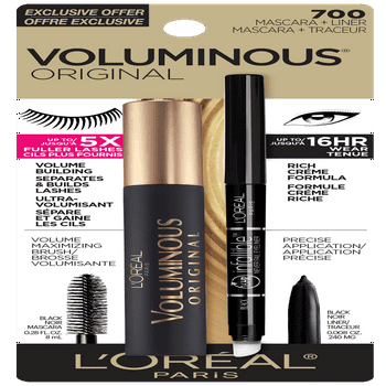 L'Oreal Paris Makeup On The Go Eye Kit Voluminous Maa and Infallible Eyeliner Kit