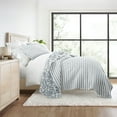 thumbnail image 6 of Lightweight Reversible Quilt Sets in Dusk Blue Jacobean Patterned Coverlet for Twin/Twin-XL Size Beds by Comfort Canopy, 6 of 18