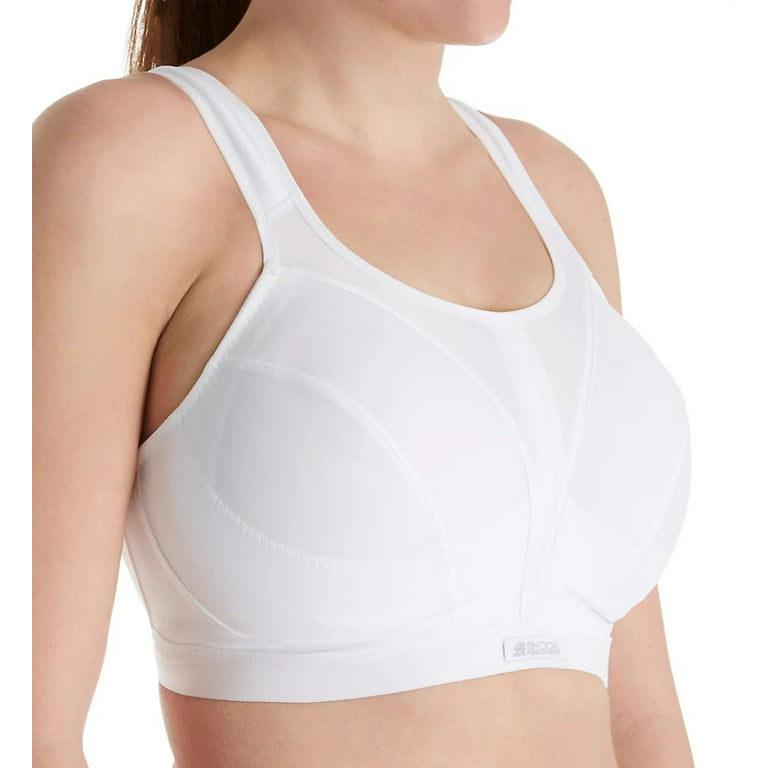 Shock Absorber NEW WHITE Active D+ Max Support Sports Bra, US 40D
