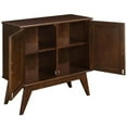 thumbnail image 3 of Allora Armoire de Rangement en Bois Massif, Brun Auburn, 3 of 5