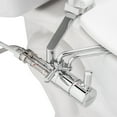 thumbnail image 6 of Brondell Side-Mounted All Metal Attachable Bidet with Adjustable Spray Wand, Dual Temperature in Silver, 6 of 10