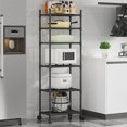 thumbnail image 5 of Storage Shelves,6 Tier Shelf Organizer, Sturdy Garage Shelving with Adjustable Leveling Feet, Space-Saving Shelves Organizer for Pantry, Laundry, Kitchen, 5 of 5
