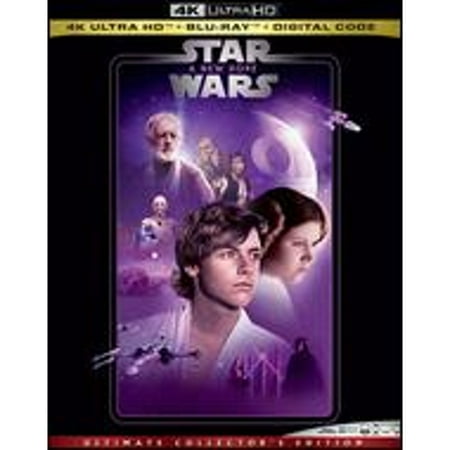 Pre-Owned Star Wars: A New Hope [4K Ultra HD Blu-ray/Blu-ray] (Blu-Ray 0786936869415) directed by George Lucas