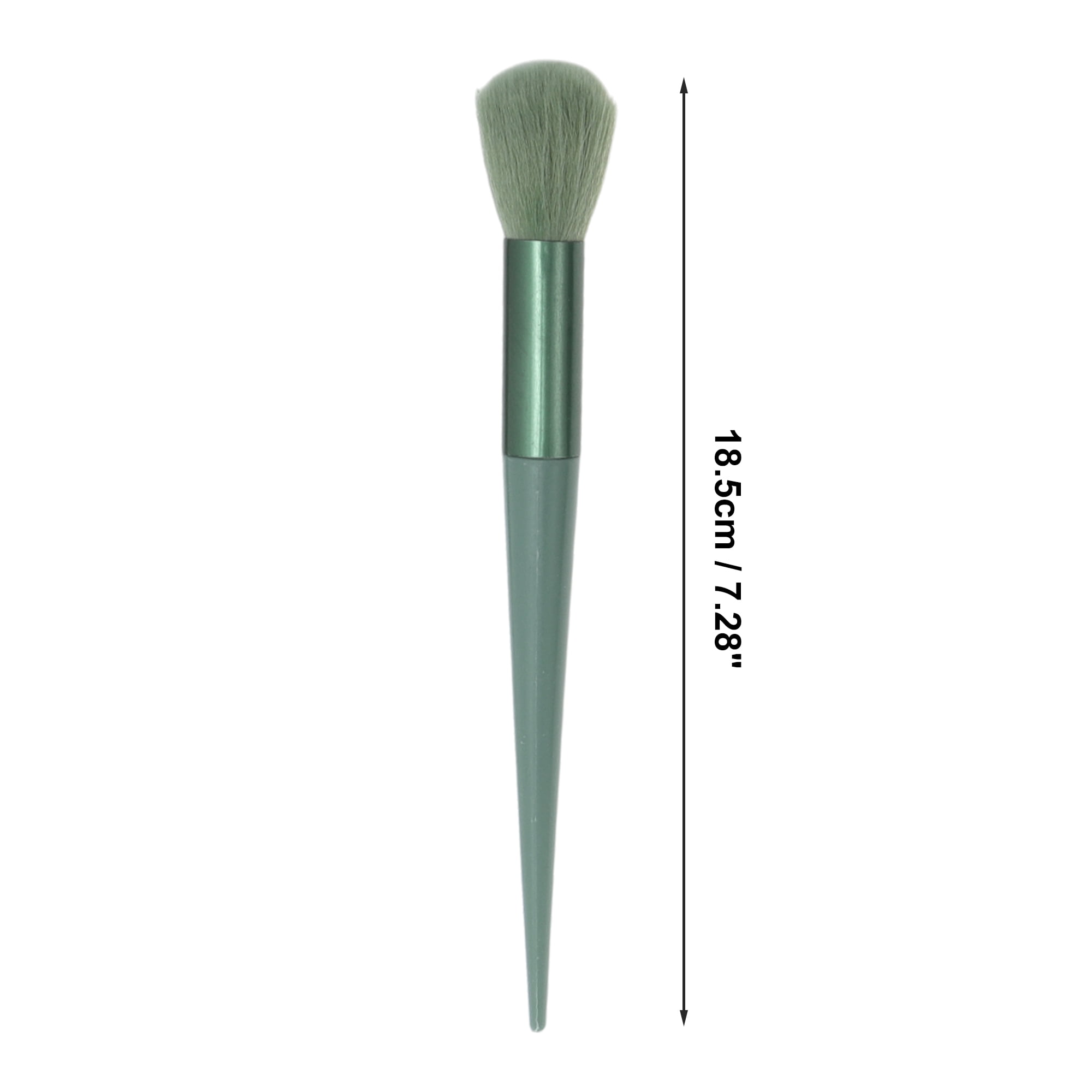 Unique Bargains 13 Pcs Lightweight Makeup Brush for Travel Green