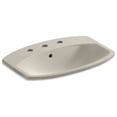 thumbnail image 5 of Kohler K-2351-8 Cimarron 20-3/8" Drop In Bathroom Sink - Grey, 5 of 6