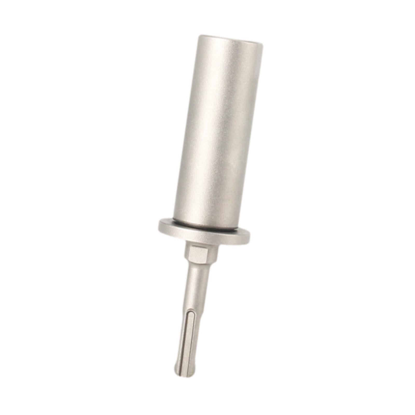 figatia Ground Rod Driver Steel 29 mm Heavy Duty Professional Wear Resistant Rotary Hammer Drill Tool Steel Driver