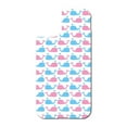 thumbnail image 3 of DistinctInk Custom SKIN / DECAL compatible with OtterBox Defender for iPhone 11 (6.1" Screen) - Blue Pink Cartoon Whales - Cartoon Whales, 3 of 5