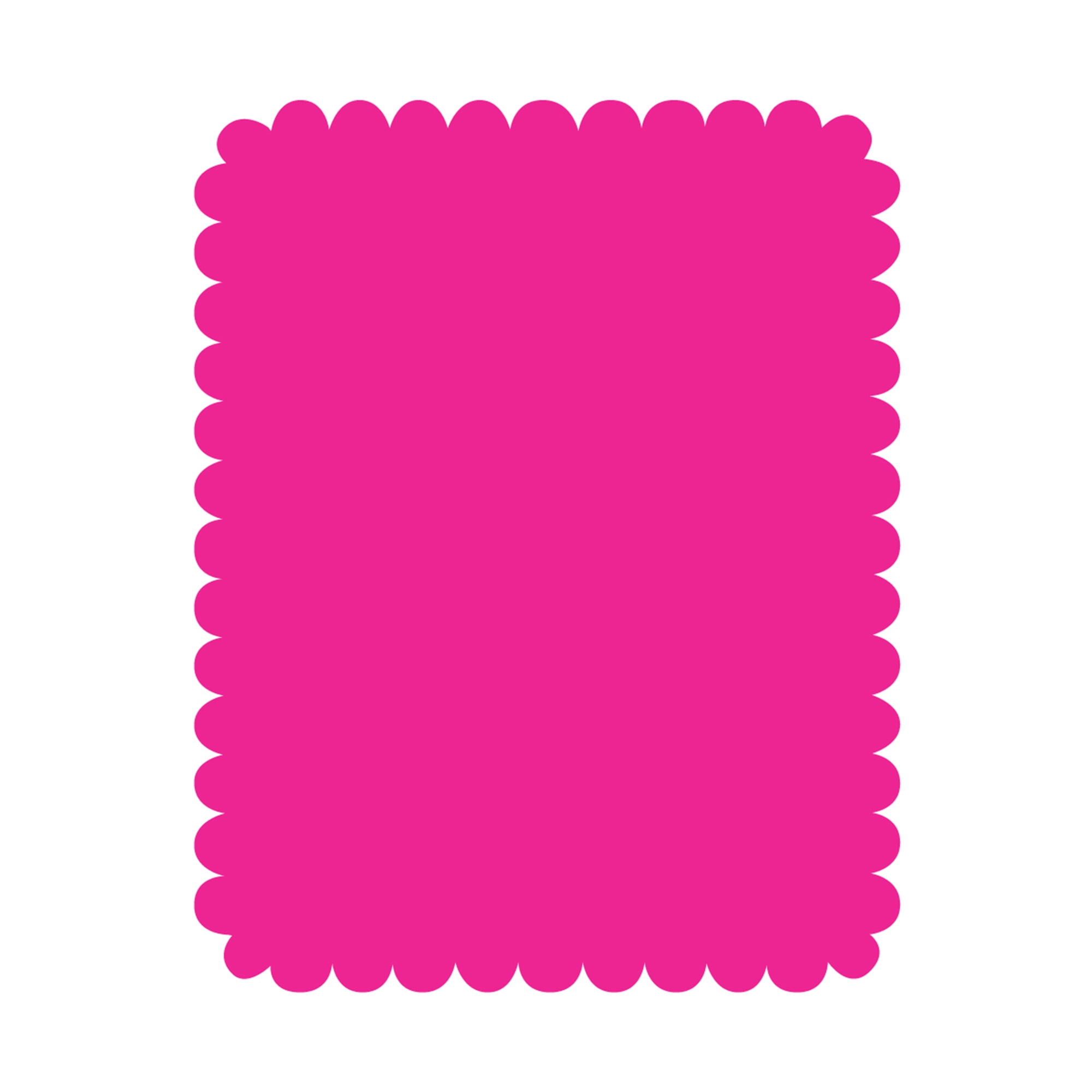 BAZIC Poster Board Neon Color Pre-Cut Shape, 13.5" X 10.75", (5/Pack), 48-Pack