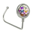 thumbnail image 2 of Colorful Butterflies Butterfly Design Purse Bag Hanger Holder Hook, 2 of 5