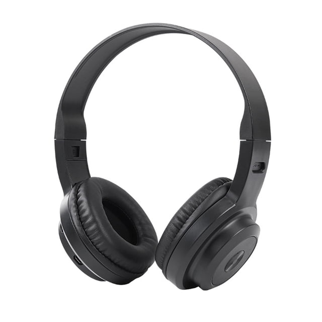 Kearding Auriculares inalámbricos Auriculares plegables de múltiples modos Auriculares multipropósito Auriculares suaves y cómodos para escuchar Cables de audio/vídeo Negro