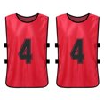 thumbnail image 5 of Vest,Bibs Vest Pinnies Quick Soccer 12pcs Kid's Pinnies Quick Soccer Team 12pcs 's Pinnies Dsfen Vest Soccer Vest Buzhi Numbe Soccer Qisuo Numbered Soccer Huiop 12pcs 's Team Numbe Bibs, 5 of 7
