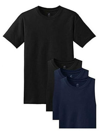Plain black t shirt cheap walmart