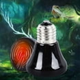 thumbnail image 5 of Reptile Heat Lamp Ceramic Heat Emitter No Light Emitting Heat Bulbs for Chicken Cats Parrots, 5 of 8