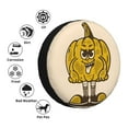 thumbnail image 5 of XMXY Halloween Bat Pumpkin Spare Tire Cover, Universal Waterproof Cover for Jeep RV Tire Wheel Protection, 16 inch, 5 of 8