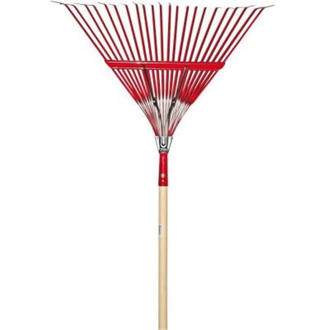 22Tine Metal Leaf Rake, 22.5 in.