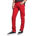 thumbnail image 2 of Victorious Men's Skinny Fit Color Stretch Jeans, Sizes up to 42W, 2 of 5