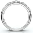 thumbnail image 3 of Pompeii 1/2Ct Men's Diamond High Polish Wedding Ring Lab Grown Anniversary Band, 3 of 5