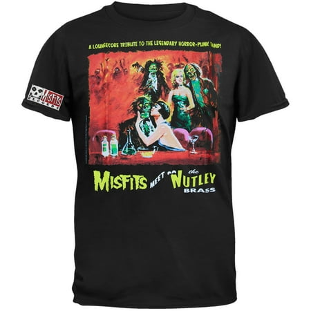 Misfits Men's Meet Nutley Brass Short Sleeve T Shirt