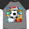 thumbnail image 4 of Inktastic Soccer Superhero Boys or Girls Baby Bodysuit, 4 of 5