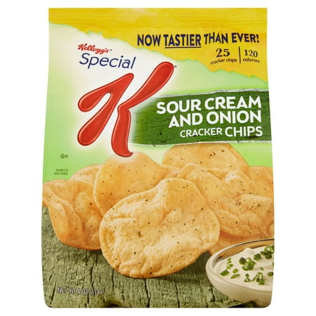 Kellogg's Special K Sour Cream And Onion Cracker Chips, 4 oz