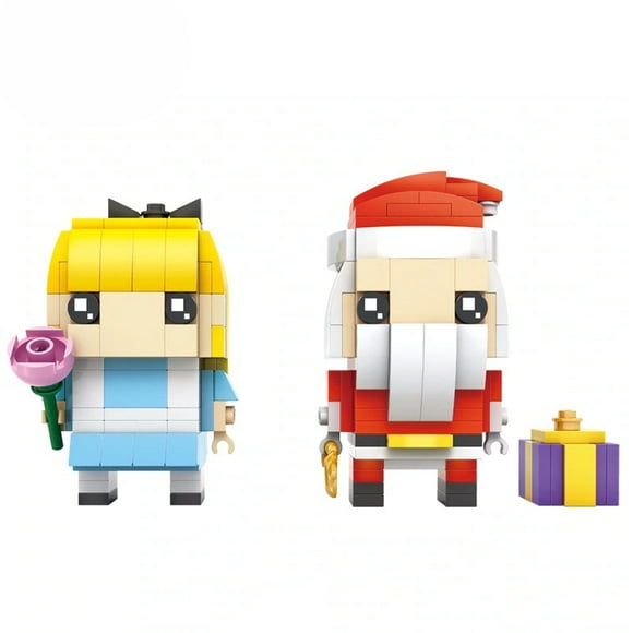 LOZ Alicia y Santa LOZ Disney