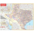 thumbnail image 1 of Universal Map 18415 Texas Mur Map - Panneau Arrière, 1 of 1