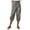 Dark Gray, variant on Women Elastic High Waisted Loose Tapered Harem Pants With Pockets Casual Cropped Trouser Wide Leg Casual Pants Women