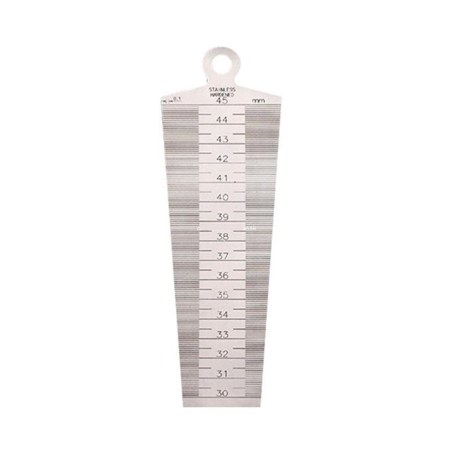Engine measuring tool feeler gauge thickness measuring tool wedge-shaped triangle feeler gauge ,Easy Identification