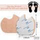 thumbnail image 3 of 24 almohadillas para los pies para bailarinas, almohadillas para sesamoiditis para los pies, almohadillas para el antepié de fieltro para el dolor, almohadillas para los pies (Beige), 3 of 5