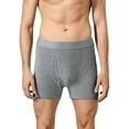 thumbnail image 5 of Luxtrada Men's Anti-Chafing Underwear Boxer Briefs with Pouch , 4 Pack, 5 of 9
