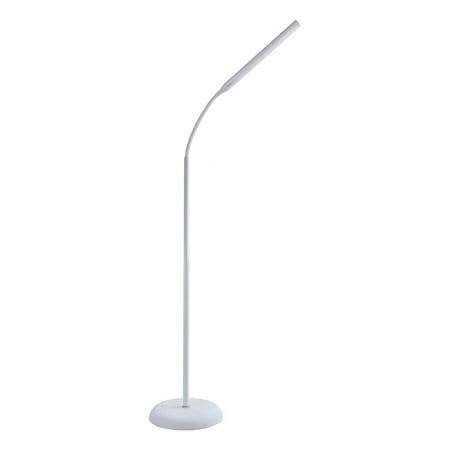 Daylight Uno Curved Floor Lamp White