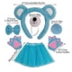 thumbnail image 3 of Bear Costume Set for Kids - Halloween Costume with Ears, Tail, Bowtie & Tutu - Fun Party Cosplay Outfit, 3 of 5