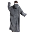 thumbnail image 3 of Oversized Hoodie Sweatshirt Wearable Blanket, Super Soft Warm Comfortable Blanket for Women Men Best Gift with big Pocke, 3 of 6