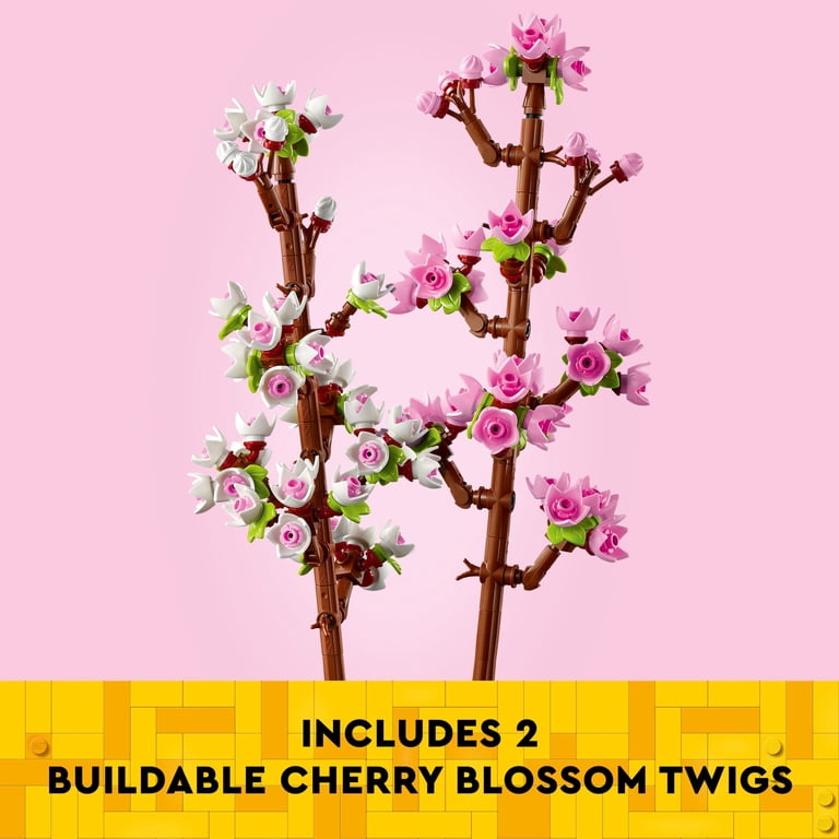 LEGO Cherry Blossom Building Toy for Kids, Girls & Boys, Ages 8+