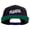Black Purple, variant on Colorful Playful Embroidered Wool Blend 2 Tone Classic Snapback - Black Purple OSFM
