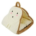 thumbnail image 5 of EHJRE Toast Shaped Cat Bed for Indoor Cats Soft Kitten Bed for Small Animal Kitten M M, 5 of 8