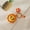 sun, variant on New sunflower knitted pendant accessory, cute handmade woven star keychain