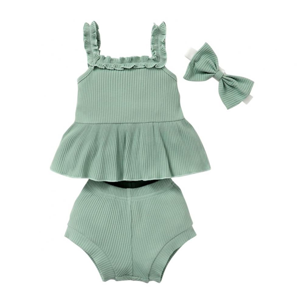 Wisremt 3 24m Baby Girl Pure Color Clothing Set Summer Sling Top Pp Pants Headband Infant Clothes Suit Walmart Com Wisremt 3 24m Baby Girl Pure Color Clothing Set Summer Sling Top Pp Pants Headband Infant Clothes Suit Walmart Com