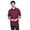Burgundy, variant on D100 Men's Pima Piqué Short-Sleeve Polo
