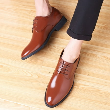 

Christmas Color Solid Business Fashion Summer Style Shoes Leather Men s Leisure Breathable Men s Leather Shoes